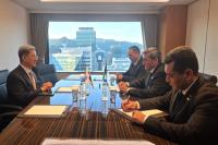 Meeting of the Minister of Foreign Affairs of Turkmenistan with the Chairman of the Commission for Corporate Partnership of the Republic of Korea