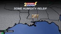 Wednesday AM Forecast: Drier air will cause noticeable change for the end of the week