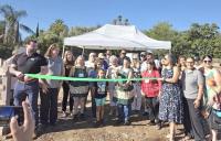 Community Garden dedicated
