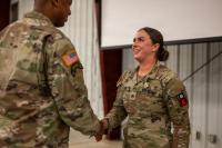 First Army medic exhibits selfless service