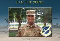 I am The 908th: Tech. Sgt. Asydance Turner