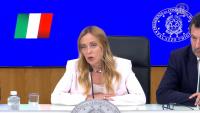 Italy has clear Ukraine stance, Moscow showing signs of irritability - Meloni