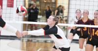 Volleyball Hartley-Melvin-Sanborn vs George-Little Rock