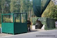 Belarus Sets Up Checkpoints With Anti-Drone Nets at Entrances to Gomel