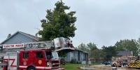 Person hospitalized after fire at apartment complex