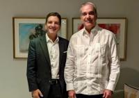 Abinader receives Google Cloud president for Latin America