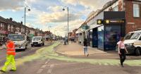 Bus passengers stranded as '200 litre' diesel spill closes high street