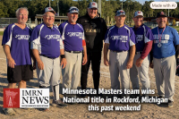 Minnesota Masters team wins National Title