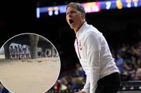 USC coach in heated altercation with beach treasure hunter day before racist allegations leveled by former player