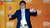 Meet Benjamin Davis, a 16-year-old student from Massachusetts who designed a low-cost machine to recycle 3D-printer waste and won $75,000 science award