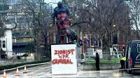 Anti-Israel Activist Acquitted After Defacing Churchill Statue With Pro-Hamas Symbol