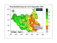 CLIMATE CHANGE: Rainfall expected across parts of South Sudan