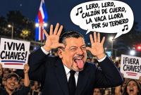 Former President Rodrigo Chaves mocks Costa Ricans