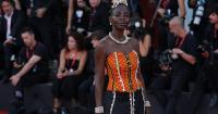Ghanaian model Eligere Di Merrebel attends 2026 Venice Film Festival