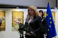 President Iotova Opens Exhibition at European Parliament Commemorating Bulgarian National Hero Hristo Botev