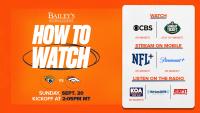 Denver Broncos vs. Jacksonville Jaguars: How to watch, listen and live stream the Broncos’ Week 2 game