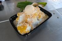 Lemon Crunch Shave Ice? Blueberry Cream Cheese Crush? Farm-to-Spoon Shave Ice Comes to Diamond Head Market & Grill