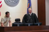 Kansas Constitution Day program goes global with online mock trial for third graders
