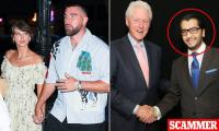 Travis Kelce revealed as victim of huge Ponzi scheme by illegal immigrant who stole $35m and splashed out on private jets and luxury hotels