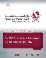 12th Qatar Patient Safety Week from today