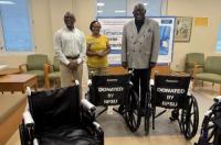 Gift of new wheelchairs welcomed by hospital