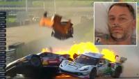 ‘It’s a miracle I’m alive’ – Brit racing driver who cheated death in fireball crash breaks silence from hospital bed