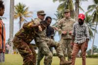 Wisconsin National Guard trains Papua New Guinea Defence Force, local civilians on disaster relief