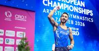 Gymnast Nazar Chepurny won the European gold medal. He said that he paid for his own training, and he canʼt thank either the Ministry of Youth and Sports or the Gymnastics Federation.
