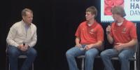 Gov. Pillen talks ethanol, ag technology, and workforce culture at Husker Harvest Days