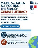 Maine Schools Invited to Explore an Environmental Sustainability Collaboration with French Education Partners