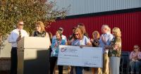 Ficek Electric turns 50, gives $50,000 to Illinois Valley Food Pantry