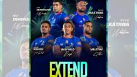 Derenalagi, Vakatawa and Valetini extends Drua stay