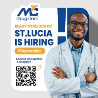 M&C Drugstore St Lucia is hiring: Pharmacist