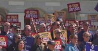 California first responders urge Newsom to sign bill lowering retirement age, boosting pensions