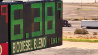 Diesel prices near $6 in Oklahoma, with concerns about costs being passed on to consumers