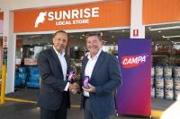 New Sunrise first to market with Campa in Australia