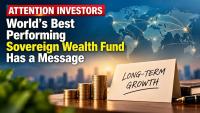 The world's best performing sovereign wealth fund has a warning for investors