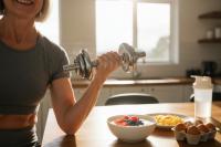 Review Associates Higher Protein Intake With Stronger Handgrip in Postmenopausal Women
