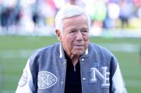 Robert Kraft says he and Ed Sheeran have both donated $2m to Palestinian relief groups amid Macklemore backlash