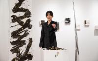 Calligrapher Kim Do-im brings calligraphy meditation to Seoul hotel rooftop