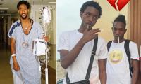 Death in Paradise star Shaquille Ali-Yebuah reveals his cousin has been 'killed by police in Jamaica' and says he found out just moments before undergoing emergency surgery