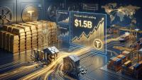 Tether Emerges as Major Gold Lender With $1.5B Financing for U.S. Bullion Dealer