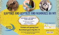 Tickets Still Available For New Mexico Wildlife Center’s ‘Raptors And Reptiles And Mammals, Oh My’ Fundraiser/Party Oct. 17