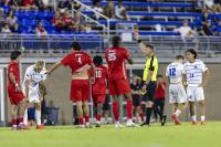 Two red cards prove costly as Kentucky men’s soccer falls 4-1 to Ohio State