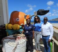 Minister Heyliger-Marten Welcomes Donation of Fish Aggregating Devices (FADS) from Curaçao to Strengthen Local Fisheries