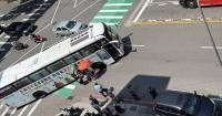 Singaporean tourist suffers cardiac arrest after being struck by bus in Taiwan