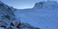 Fibre-optic cable reveals hidden crevasses within the ice