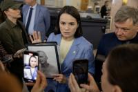 After 25 Freed in Belarus, Tsikhanouskaya Says Hundreds Still Remain Behind Bars