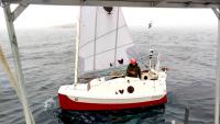 Yann Quenet: Why this solo French sailor refitted his micro-yacht to sail the globe again