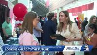 University of Arkansas students connect with employers at the Walton Fall Career Fair